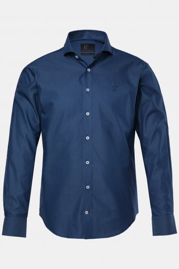 JP1880 Business Shirt Long Sleeve Blue - Ризи - мъжки ризи големи размери