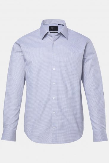 JP1880 Business Shirt Long Sleeve Pink - Ризи - мъжки ризи големи размери