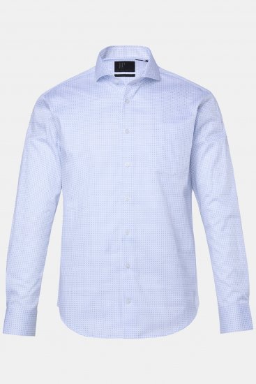 JP1880 Business Shirt Long Sleeve Snow White - Ризи - мъжки ризи големи размери