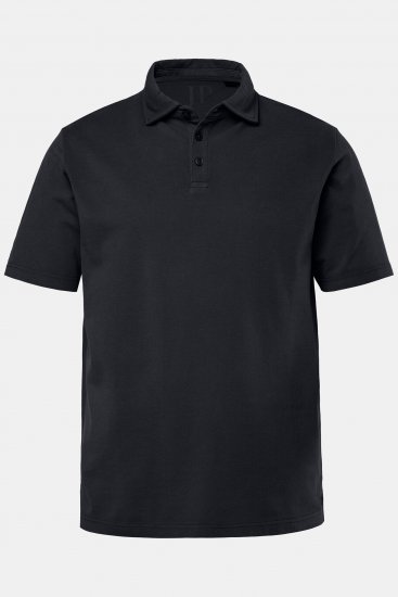 JP1880 Polo Shirt Pique Vintage Black - Поло тениски - мъжки тениски с яка големи размери