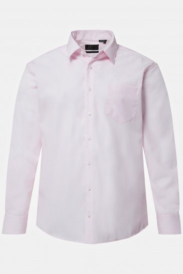JP1880 Shirt Business Long Sleeve Pink - Ризи - мъжки ризи големи размери