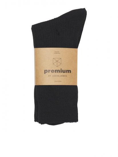 Jack & Jones Premium Чорапи Черно 2-pack - Бельо & Бански шорти - Мъжко бельо големи размери