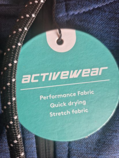 Kam Jeans AP008 Active Performance Hoodie Indigo - Суичъри & cуичъри с качулка - мъжки суичъри големи размери