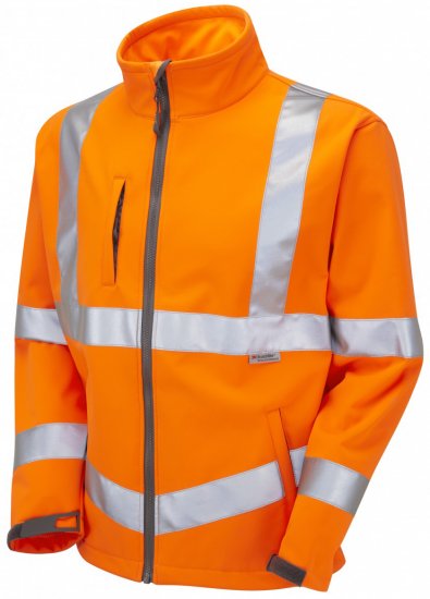 Leo Buckland Softshell Jacket Orange - Работно облекло - мъжки работно облекло големи размери