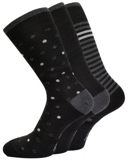 Smith & Jones Smitty 3-pack Socks (46-49) - Бельо & Бански шорти - Мъжко бельо големи размери