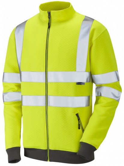 Leo Libbaton Track Top Hi-Vis Yellow - Работно облекло - мъжки работно облекло големи размери