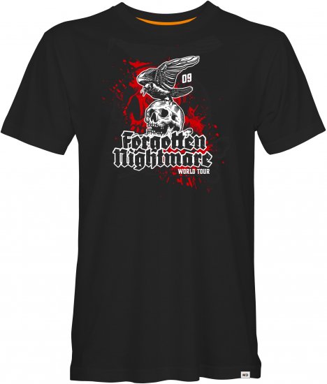 Motley Denim Stanton T-Shirt Black - Тениски - мъжки тениски големи размери