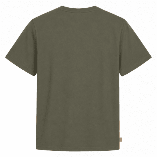 Motley Denim Stockholm T-shirt Dark Khaki - Тениски - мъжки тениски големи размери