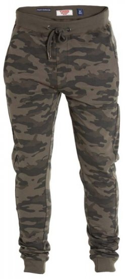 D555 Sutton Sweatpants Camo - Спортни панталони & Kъси панталони - мъжки спортни панталони големи размери