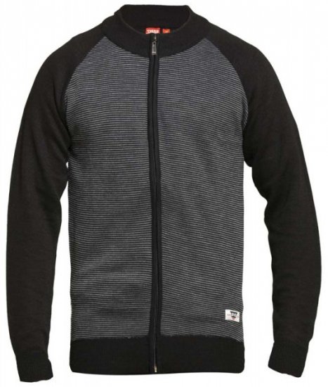 D555 Tanner Sweater Black - Суичъри & cуичъри с качулка - мъжки суичъри големи размери