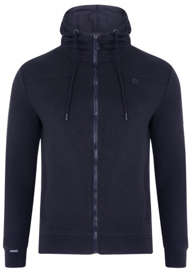 Kangol Terrain Hoodie Navy - Суичъри & cуичъри с качулка - мъжки суичъри големи размери