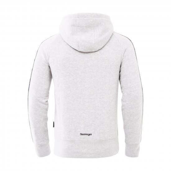 Slazenger Tommy Hoodie Grey - Суичъри & cуичъри с качулка - мъжки суичъри големи размери
