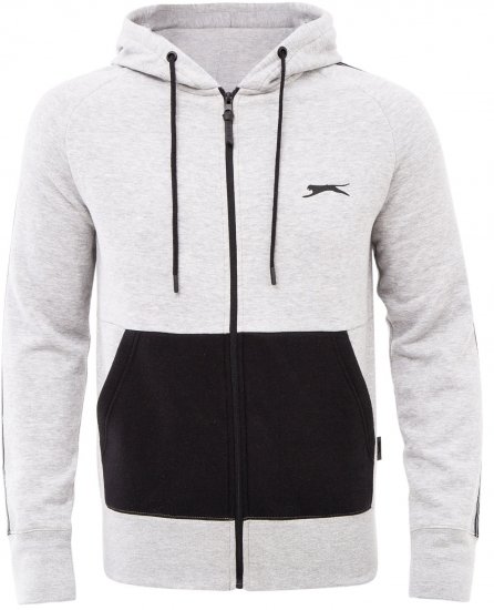 Slazenger Tommy Hoodie Grey - Суичъри & cуичъри с качулка - мъжки суичъри големи размери