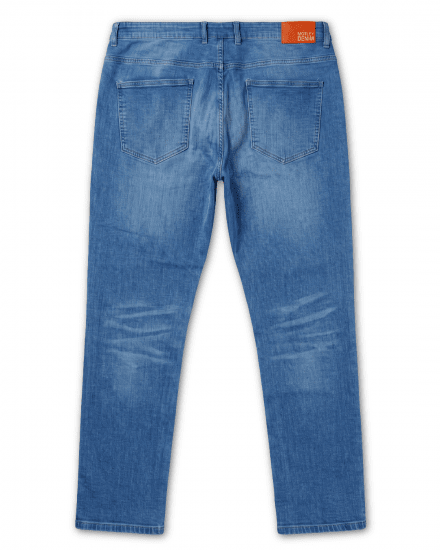 Motley Denim Soho 5-Pocket Jeans Blue Wash - Дънки и панталони - мъжки Дънки и панталони големи размери