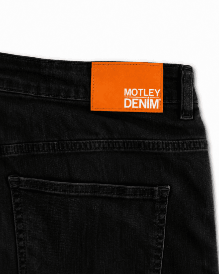 Motley Denim Soho 5-Pocket Jeans Black - Дънки и панталони - мъжки Дънки и панталони големи размери