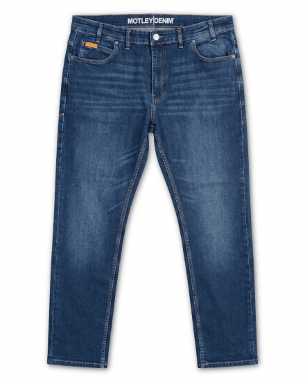 Motley Denim Soho 5-Pocket Jeans Mid Wash - Дънки и панталони - мъжки Дънки и панталони големи размери