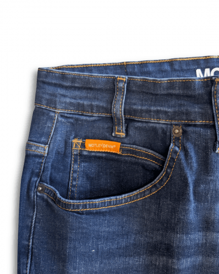 Motley Denim Soho 5-Pocket Jeans Mid Wash - Дънки и панталони - мъжки Дънки и панталони големи размери