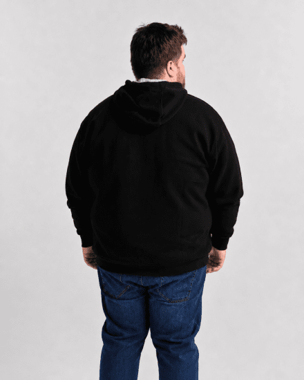 Motley Denim Copenhagen Hoodie Black - Суичъри & cуичъри с качулка - мъжки суичъри големи размери