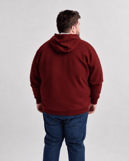 Motley Denim Copenhagen Hoodie Red - Суичъри & cуичъри с качулка - мъжки суичъри големи размери