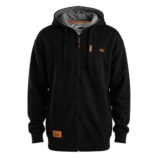Motley Denim Copenhagen Hoodie Black - Суичъри & cуичъри с качулка - мъжки суичъри големи размери