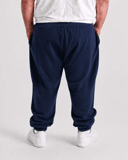 Motley Denim Berlin Sweatpants Dark Indigo - Спортни панталони & Kъси панталони - мъжки спортни панталони големи размери