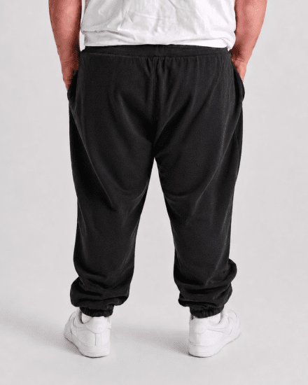 Motley Denim Berlin Sweatpants Charcoal - Спортни панталони & Kъси панталони - мъжки спортни панталони големи размери