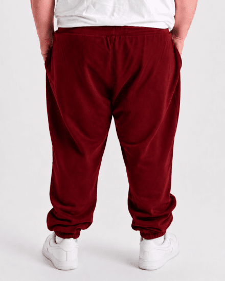 Motley Denim Berlin Sweatpants Red - Спортни панталони & Kъси панталони - мъжки спортни панталони големи размери