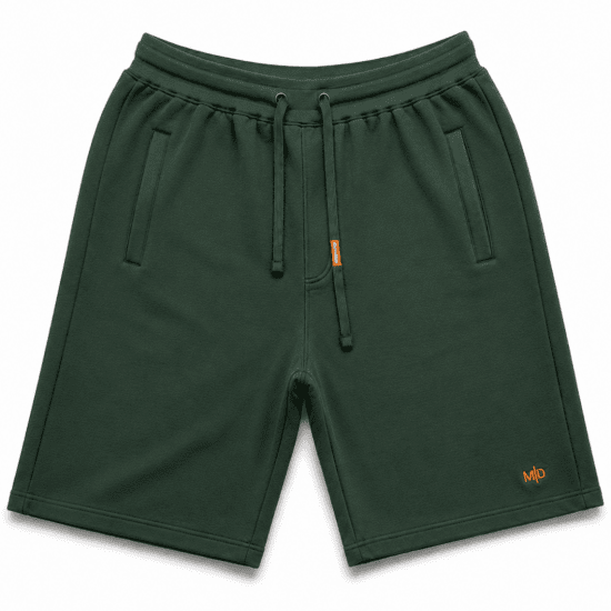 Motley Denim Paris Sweatshorts Racing Green - Спортни панталони & Kъси панталони - мъжки спортни панталони големи размери