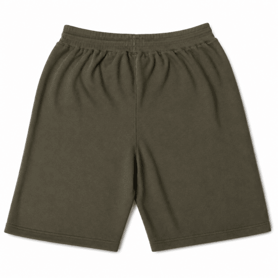 Motley Denim Paris Sweatshorts Dark Khaki - Спортни панталони & Kъси панталони - мъжки спортни панталони големи размери