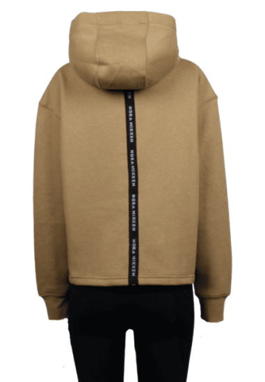 Nora Mikken GERTRUD Cropped Hoodie Camel - ДАМСКИ ДРЕХИ XS-XXL - 