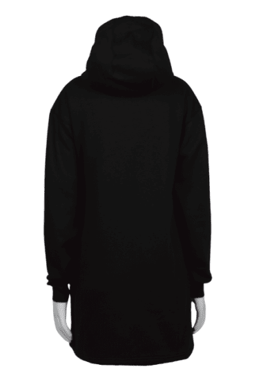 Nora Mikken KRISTINA Long Hoodie Black - Суичъри & cуичъри с качулка - 