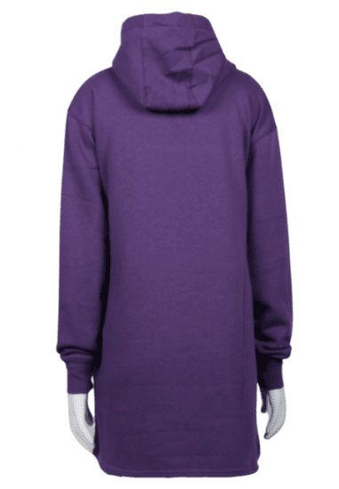 Nora Mikken KRISTINA Long Hoodie Purple - Суичъри & cуичъри с качулка - 