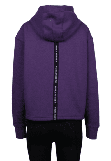 Nora Mikken GERTRUD Cropped Hoodie Purple - ДАМСКИ ДРЕХИ XS-XXL - 
