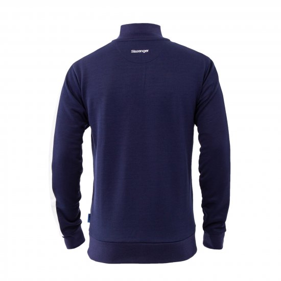 Slazenger Vince Track Jacket Navy - Суичъри & cуичъри с качулка - мъжки суичъри големи размери