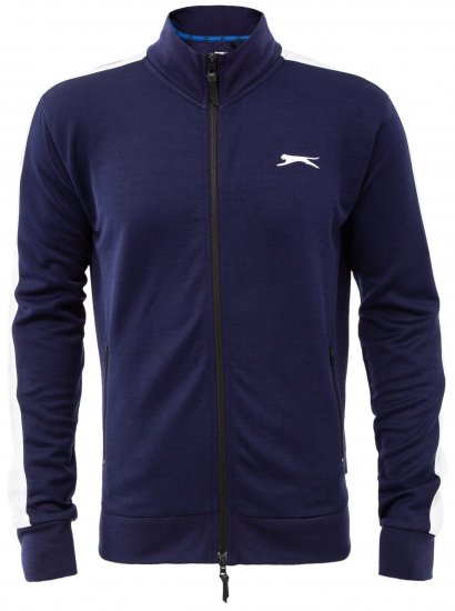 Slazenger Vince Track Jacket Navy - Суичъри & cуичъри с качулка - мъжки суичъри големи размери