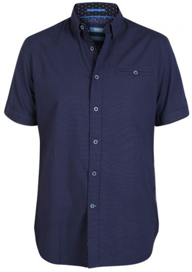 D555 Wesson Shirt Navy - Ризи - мъжки ризи големи размери