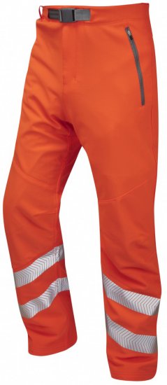 Leo Landcross Stretch Pants Hi-Vis Orange - Работно облекло - мъжки работно облекло големи размери