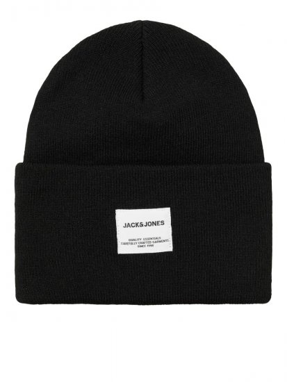 Jack & Jones Long Knit Плетена шапка Черно - Плетени шапки - 