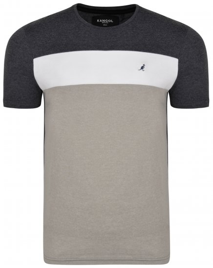 Kangol Zeek T-shirt Grey - Тениски - мъжки тениски големи размери